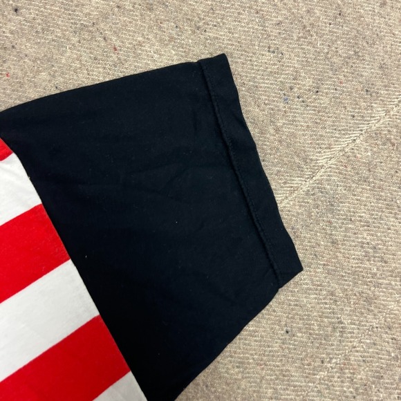 Vintage Wilson High Tide Shirt Mens Large Red 1990s Surfing Striped - Picture 4 of 10